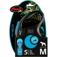 Flexi New Neon Tape M, 5 m / max. 25 kg, Sininen