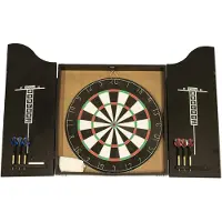 NSH Nordic perinteinen darts-kaappi (sis. taulun ja tikat)