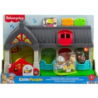 Fisher-Price Little People Friendly Horses Stable Toddler Playset With Sounds, 6 Play Pieces - Multi/patterned - ONE SIZE