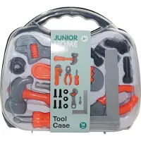 Junior home Tool Case 14 Pcs - Multi/patterned - ONE SIZE