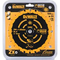 DeWalt KIERTOSAHA 184mm x 16mm 24t