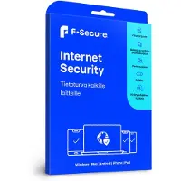 F-SECURE Internet Security tietoturvaohjelmisto – 1 laite / 12 kk