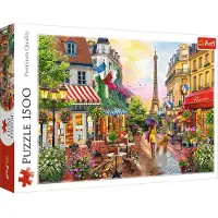 Trefl Charming Paris 1500p palapeli