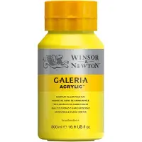 Winsor & Newton Galeria akryyli 500Ml Cad Yell Pale Hue 114