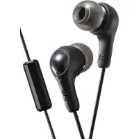 JVC HA-FX7M Gumy Plus -nappikuulokkeet, musta