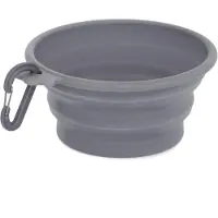 Dogman Silikon Soft steel 1000 ml koiran matkakuppi