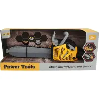 Power X Chain Saw leikki moottorisaha valolla ja äänillä