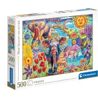 Clementoni Elephants Carnival 500p palapeli