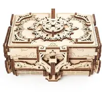 Ugears Antique Box antiikkirasia pienoismalli