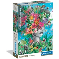 Clementoni Head in the Jungle 500p palapeli (Compact Box)