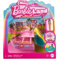Barbie Mini BarbieLand -nukke ja ajoneuvo, Nukke-leikkisetti, 4 vuosi/vuosia, 40 g