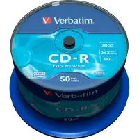 Verbatim CD-R 700MB 52X50PK spindel