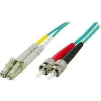 Deltaco LC-ST 50/125 OM3 duplex multimode kuitukaapeli