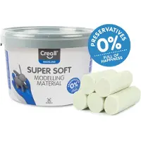 Creall Supersoft clay White 1750gr.