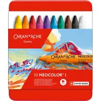 Caran d'Ache Caran d’Ache Neocolor I -vahaliidut, 10 liitua