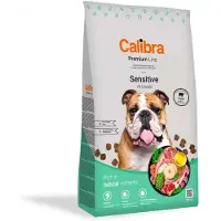 Calibra Dog Premium Sensitive kuivaruoka koirille, joilla on herkkä ruoansulatuskanava ja iho, 12 kg
