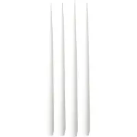 Ester & Erik -kynttilä, 4-pakkaus matta pure white, 42 cm