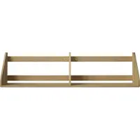 FDB Møbler B5 hylly 21x100 cm Oak nature lacquered