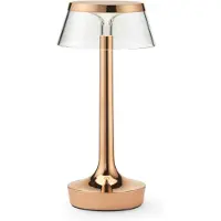 Flos Design-pöytävalaisin Bon jour unplugged, himmennettävä, Kupari, Eteinen, Synteettinen materiaali, Design
