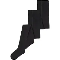 Name it Nknpantyhose Rib 2P Noos - Black - 98-104