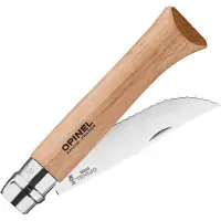 Opinel No. 12 002441 Beech Wood, serrated pocket knife
