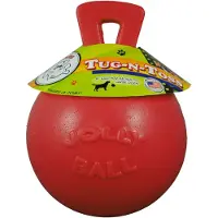 Jolly Tug-n-toss 20 cm punainen pallo koiralle
