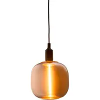 Airam Unna LED Riippuvalaisin E27 Amber/Musta