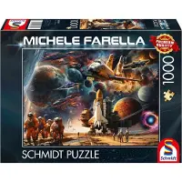Schmidt Michele Farella: The Allure of Space, Journeys to Distant Galaxies 1000p palapeli