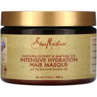 Shea Moisture , Manuka Mielihyödykkeet & Mafura Öljy, Intensiivinen Hidraatio Hiusten Maskeeraus, 11,5 oz (326 g)