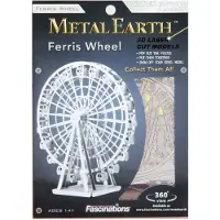 Metal Earth Visaiset metalliset pienoismallit - Pariisinpyörä