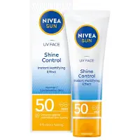 Nivea SUN UV Face Shine Control Cream High SPF 50 40 ml