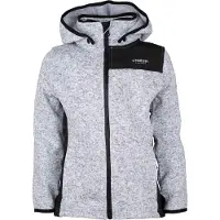Lindberg Bormio Fleecetakki, Grey Melange, 130