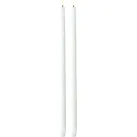 Uyuni Lighting - LED Antiikkikynttilä 2,3x55 cm 1 kpl Valkoinen