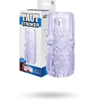 Vuxen Taut Stroker Squeezable Masturbator - Clear