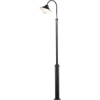 Konstsmide Vega lyktetolppa E27 musta sis.tolppa 240 cm. 560-750