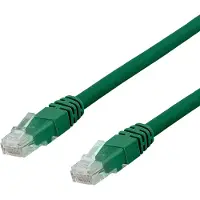 Deltaco – U/UTP Cat6a laitekaapeli, 10m, 500MHz, LSZH, viherä (TP-610GAU)