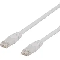 Deltaco – U/UTP Cat6a laitekaapeli, 1m, 500MHz, LSZH, valkoinen (TP-61VAU)