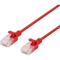 Deltaco Slim U/UTP Cat6a ohut 5,0m RJ45 verkkokaapeli