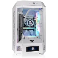 Thermaltake The Tower 250 Snow, Mini Tower, PC, Valkoinen, Mini-ITX, SPCC, 21 cm (CA-1Z9-00S6WN-00)
