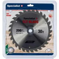Specialist Katkaisuterä puulle Wood; 200x1,4x32/30/20 mm; Z30
