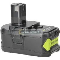 Ahlio Akku 18 V; 4,0 Ah; Li-ion; yhteensopiva Ryobi työkaluille