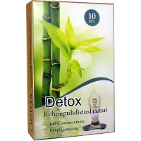 Raw Organic Detox -kehonpuhdistus-laastari 10 kpl