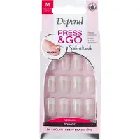Depend Press & Go French Look Pink Medium