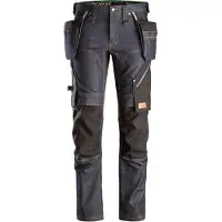 Snickers Workwear Snickers 6955 FlexiWork Denim riipputaskuhousut