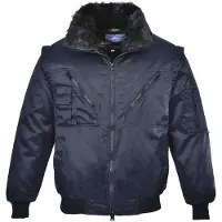 Portwest Navy vuorillinen pilottitakki
