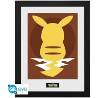 Abysse Corp GB eye Pokemon Pikachu Silhouette kehystetty tuloste