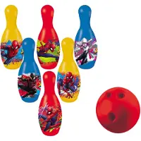 MONDO Bowling set Spiderman 7 pieces.