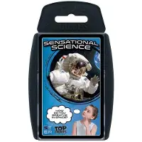 Winning Moves Sensational Science STEM Top Trumps Card Game (English)