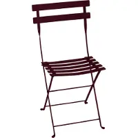 Fermob Bistro Metal tuoli, black cherry