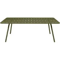 Fermob Luxembourg ruokapöytä 100x207 cm Pesto